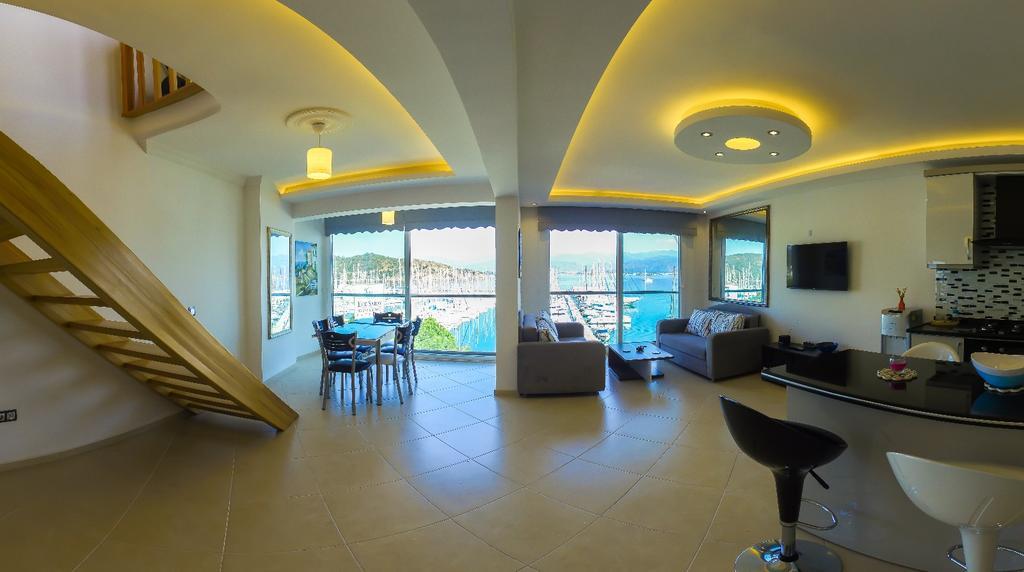 Luxury Apartment With Seaview フェティエ エクステリア 写真